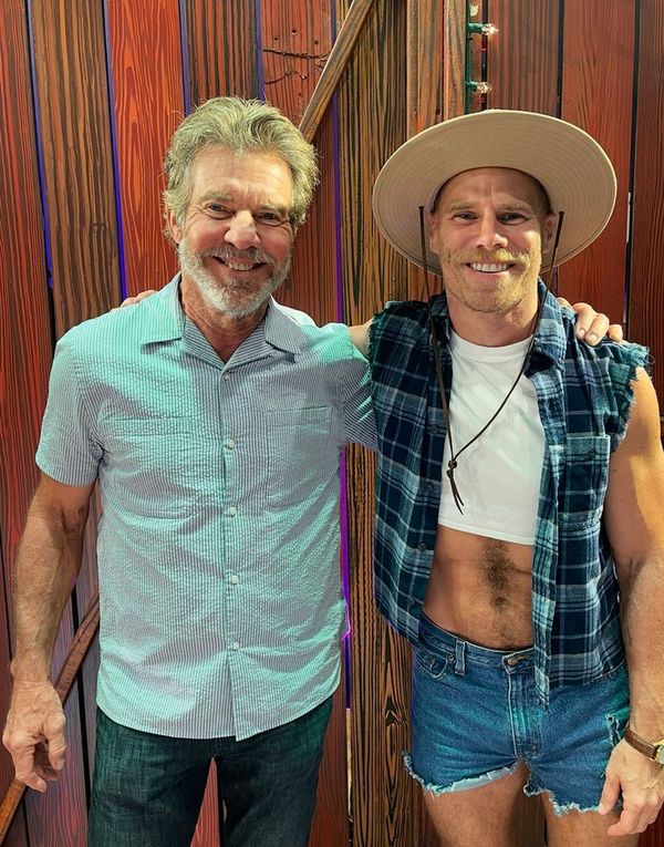 Dennis Quaid and Matthew Wilkas Photo